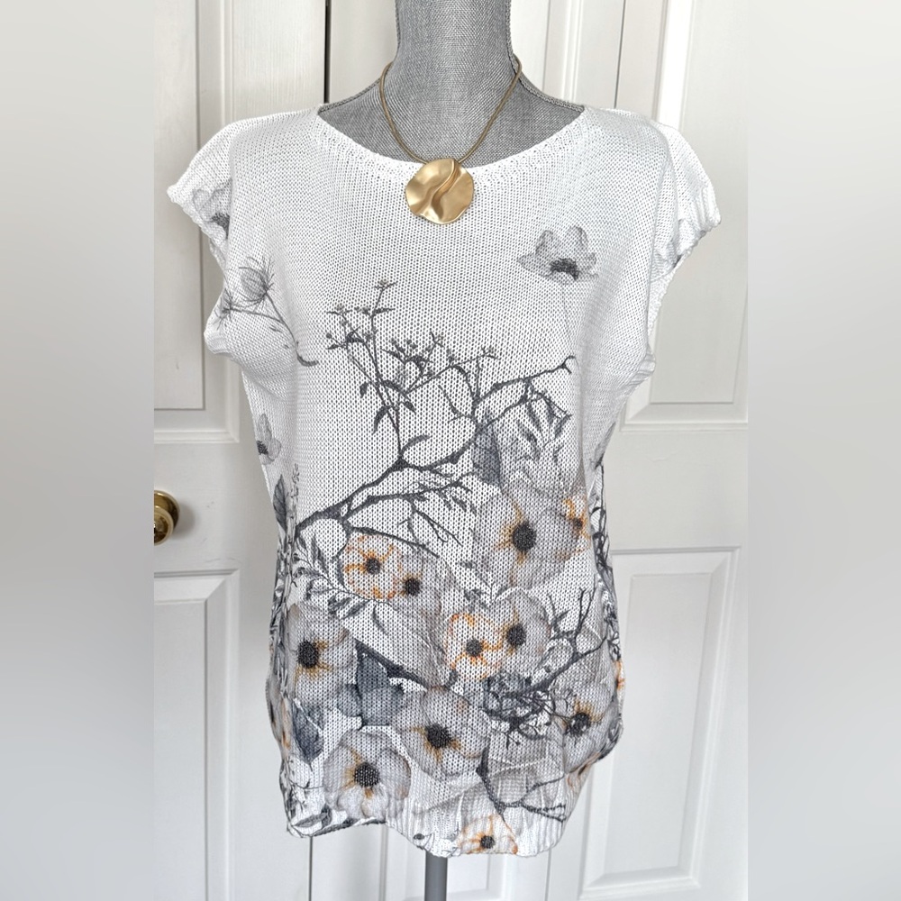 Luisa Ricco Sweater Knit Tank- Sz L